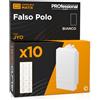Eurocali Falso Polo Copritasti Copriforo Compatibile con BTicino Matix Frutto Colore Bianco - Confezione da 10