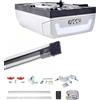 Dieffematic FAAC Dolphin Kit D600 - Automazione Motore 24V per Porte Garage Basculanti Sezionali, Guida Cinghia 3.2M