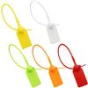 Jingying 100 Pezzi Fascetta Colorata, Sigillo di Sicurezza In Plastica, Fascette in Nylon Autobloccanti, Sigilli Anticontraffazione, Antifurto e Antimanomissione, per Bagagli, Cavi, Scatole Regalo
