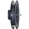 Plastik2 Puleggia per tapparelle in Plastica Resistente - Compatibile con Rullo Ottagonale 60mm(Puleggia plastica)