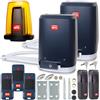 BFT Virgo SMART BT A20 - Attuatore per cancello a battente a doppio battente automatico per cancello automatico max. 4 m o 400 kg per ala con 3 telecomandi