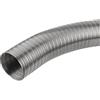 IANPAV Tubo Flessibile per Canna Fumaria in Acciaio Inox, Tubo Rigido per Stufe Multicombustibile Ø 60 mm (2,36), 1 m