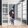 WEIZON Zanzariera Magnetica Porta, Anti Zanzare Calamite Tenda 100 x 270 cm Chiusura Automatica Tendina Anti Zanzare Mosche con Striscia Adesiva Senza Perforazione per Balconi - Bianco A