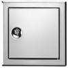Upmann revi porta Softline Acciaio Inox 500 X 500 quadrato chiusura, 1 pezzi, 20656