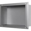 BERNSTEIN® nicchia da parete in acciaio inox - BS203010 - nicchia per doccia, nicchia per bagno - senza bordo - 20 x 30 x 10 cm - colore: acciaio spazzolato - inossidabile