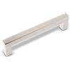 SOTECH 10 maniglie per mobili E3 in vero acciaio inox BA 160 mm (profilo 15 x 15 mm) Maniglie in acciaio inox Maniglie per guide Maniglie per cassetti