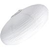 HAMPPLIES Paralume Rotondo in Carta Beige per Lampada a Soffitto Stile Semplice Struttura in Metallo, per Camera da Letto e Studio, Protegge gli Occhi Generando Atmosfera Artistica