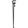YUJIANHUAA Gambe tavolo a forcina,Gambe del Tavolo in Metallo Regolabili,Gambe con Morsetto da Forma di F,per console di mobili da tavolino da caffè fai da te,design senza punzonatura (75cm,1pcs)