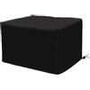 CARMOTTER Copertura antipolvere per stampante, 45 x 45 x 30 cm, in tessuto Oxford, impermeabile, antistatica, per uso domestico e ufficio (43 x 43 x 32 cm)