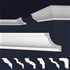 MARBET DESIGN - Modanature in polistirene XPS, colore bianco, da soffitto (30 m / 15 listelli, E-36)