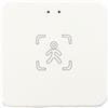 Hosrivae Sensore di presenza - Gamma di movimento di 10 m, sensore intelligente compatibile 3.0 con sensibilità regolabile, automazione di rilevamento della luce, design compatto 6,7 × 6,7 × 4 cm bianco