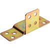 Allthingstore Set di 5 elementi di fissaggio in metallo per sponda letto, connettori per mobili