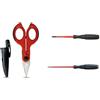 Generico Intercable 16020 F1 3 in 1 Forbice + Giravite 0,5x3x100 FII + croce Intercable 1X75