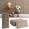 IGTOPS 10 pezzi di pannello murale 3D effetto pietra, 45 x 25 cm di rivestimento murale effetto pietra, pannelli da 2 cm di spessore per rivestimento del soffitto, pannello murale 3D per decorazione interna