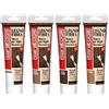 SARATOGA Stucco per Legno fibrorinforzato in pasta inodore 125 ml - Varie Colorazioni (Bianco)