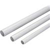 TOT ELECTRIC 4PZ TUBO RIGIDO Ø 25 mm grigio in PVC passacavi a parete per cavi elettrici