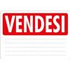 Graficamente Cartello AUTOADESIVO VENDESI - Personalizzabile gratis a richiesta con i vostri dati (nr. telefono, sito web, indirizzo, ecc.) (5, Giallo)
