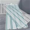 E ECATEE Pannelli da Tetto Resistente ai Raggi Uv,Lastra di Copertura in Fibra di Vetro da 1.2mm,Pannelli Tetto 1pz,Lastra Grecata Trasparente Lunghezza 0,5 m-2,3 m Opzionale (0.9x0.5m/35x20in)