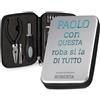 Maverton Kit di Attrezzi Compatto, Personalizzazione Stampata a Colori | Mini, Cassetta Attrezzi, Tascabile, Dimensioni 16 x 11 cm, regalo uomo, Sodisfazione