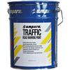 A.M.P.E.R.E Ampere | Vernice spartitraffico | secchio da 5 kg | bianco