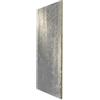 Suinga Confezione da 5 pannelli in lana di roccia per camino 100 x 60 x 3 cm | 3 m² di isolamento termico ignifugo con alluminio e classificazione A1