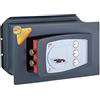 Technomax, Cassaforte a muro, Serie Gold Diplo modello GD/3, Apertura con Chiave a doppia mappa + Combinatore a 3 Volantini, Dimensioni mm. 210 (H) x 340 (L) x 200 (P)
