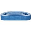 LJFMDLN Set di nastri abrasivi 7 pezzi 915x50mm 60# -240# 36 x 2 Nastri abrasivi in corindone zirconio blu for smerigliatrice angolare