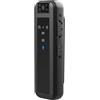 Kexpery Mini videocamera invisibile HD1080P piccola applicazione della legge registratore visione notturna a infrarossi videoregistratore digitale clip posteriore (A)