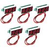 ATEC by Carboni Christian ATEC - Mini Voltmetro Digitale da Pannello con Display LED da 0.36 DC 2.5-30 V (5 x 0.36 Rosso)