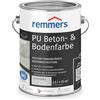 Remmers Vernice per pavimenti e cemento PU grigio luce, 2,5 litri, colore cemento e pavimento, per pannelli in fibra di cemento/massetto/cemento, resilienti e resistenti agli agenti chimici