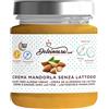 Dolcincasa.com Dolcincasa-Crema Senza Lattosio Spalmabile Pronta all'uso Confezione da 200g Crema per Farcitura Senza Lattosio e Glutine (Crema Mandorla)