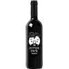 Bottle-Up Festa del papà, bottiglia personalizzata di Vino IGT Toscana Rosso per lui - Idea regalo esclusiva e originale per uomo, festa del Nonno, compleanno e Natale. (0,75L, Cartoon Dad)