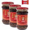 Trinovi.com Lao Gan Ma Crispy Chilli in olio, 210 g, confezione da 3 pezzi, peperoncini croccanti in olio piccante, Trinovi