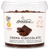 Dolcincasa.com CREMA AL CIOCCOLATO PRESTIGE PER COPERTURA PROFITELORES CREME GANACHE, AL BURRO E PASTICCERE. PRODOTTO SENZA GLUTINE E SENZA OLIO DI PALMA. 500g