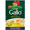 Idea Gran Gallo Riso Chicchi Classici per Risotti 12 Confezioni x 500g Formato Convenienza