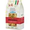 ARMANDO X4 PASTA ARMANDO LA MEZZA MANICA DI SEMOLA DI GRANO DURO ITALIANO - TRAFILATA AL BRONZO - ZERO RESIDUI DI PESTICIDI E GLIFOSATO (4 X 500gr)