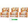 Beni Culinari Doria Dore' Frollini con Ripieno al Cacao, biscotti di pasta frolla con crema al Cacao, 3 Confezioni Multipack BOX 20x75g + Portachiavi Beni Culinari in Omaggio