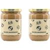 KoRo - Crema di nocciole 2 x 500 g - 100% nocciole - senza zuccheri - vegan - per dolci e gelati - senza olio di palma