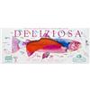 Trentiner Trota Salmonata "Deliziosa" Affumicata a Freddo 120g - Trote del Trentino IGP - Filetto Gourmet Artigianale - Ricca di Omega 3