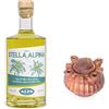 Nostre Montagne Prodotti Tipici Valle d' Stella Alpina - Valle d'Aosta - 70cl - GRADAZIONE 30% VOL. con coppa dell'amicizia 4 becchi mogano