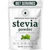 NatriSweet Polvere di stevia pura di alta qualità, 113 g, estratto di stevia in polvere, polvere naturale di stevia per cottura, dolcificante di stevia zero calorie, senza riempitivi, nessun