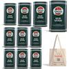 JOYTALY Sasso Olio di Oliva, Set 10 Lattine da 1L, Prodotto Italiano, con Borsa Shopper JOYTALY