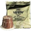 VICERE' MISCELA DI CAFFE' Caffè Vicerè Espresso Miscela Elisir - 100 Capsule Compatibili con Macchine da Caffè a Marchio Nespresso® - Aroma Dolce e Floreale - Tostatura Media*