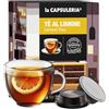 La Capsuleria TÈ LIMONE (128 Capsule) compatibili con Lavazza A Modo Mio, 8 Box da 16 Capsule, gusto fresco e aromatico, dolce e dissetante, ideale per ogni momento della giornata, senza glutine (La Capsuleria)
