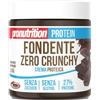 Pro Nutrition Pronutrition CREMA ZERO FONDENTE CRUNCHY 350g - Crema spalmabile al 27% di proteine con zero zuccheri, senza lattosio e vegan free