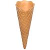 Jaspert Eiswaffeln PJaspert Eiswaffeln | Cono da gelato Cialda da gelato mezza dolce bordo della corona 140xØ51mm 600 Pezzi