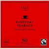 Marks & Spencer Everyday Tea 80 bustine di tè Fairtrade M&S