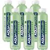 Generico 6X Aquavitamin gusto Kiwi, Mela e Melograno Brain-Up, Bevanda Analcolica con Vitamine, 400ml