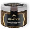 L'isola dei sapori di Carta Veronica L'Isola dei Sapori 100% Crema di Tartufo Nero, Condimento Pasta Risotto Bruschette - 100 g
