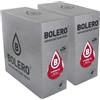 Generico SET 48 BOLERO DA 9 grammi Cranberry Preparato istantaneo polvere solubile in bustine Sticks per Bevande con Stevia e Vitamina C e Senza Zucchero ideale per fitness e diete